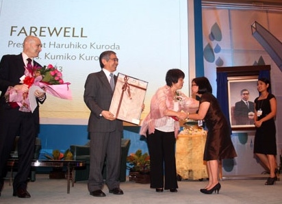 Remarks of President Kuroda Farewell Reception 15 March 2013