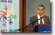 President Kuroda kicks off SCF fund-raising for Show 2011
