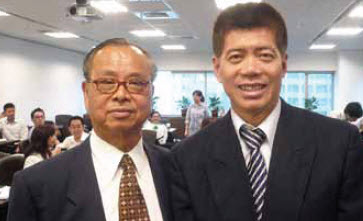Wang Family Tours and a Talk for New Diplomats